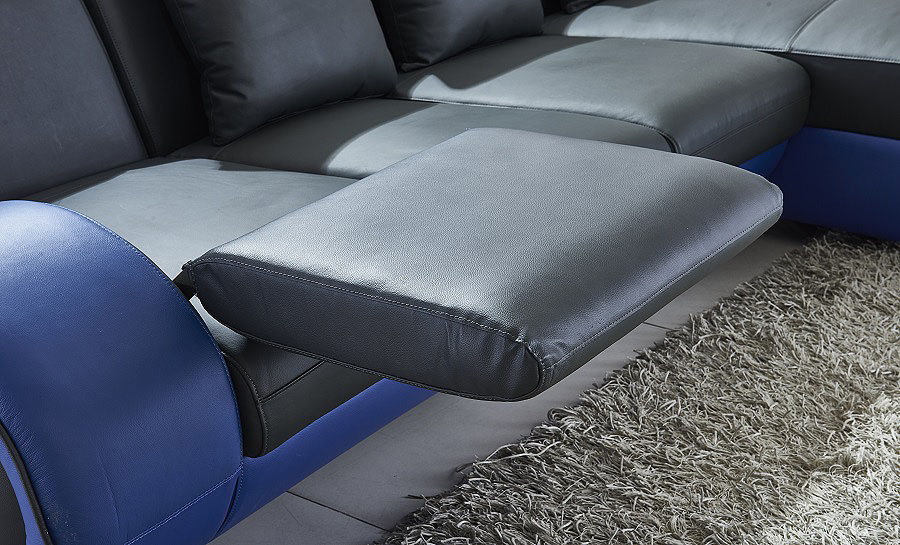 HiteK Leather Sofa Lounge Set