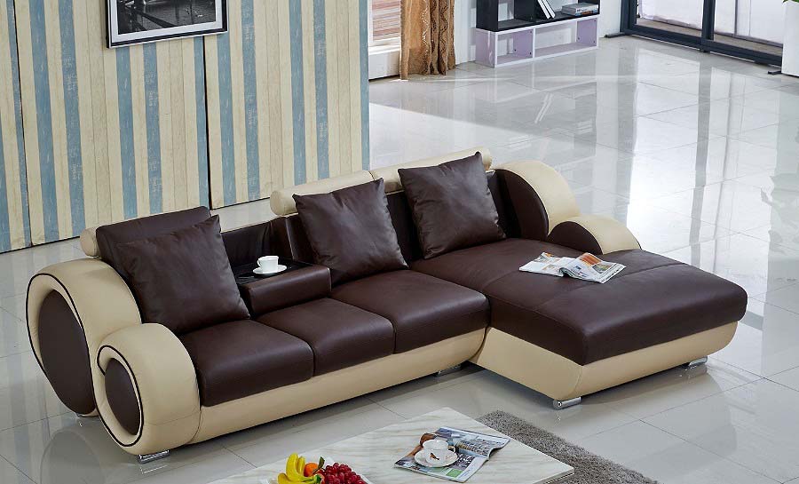 HiteK Leather Sofa Lounge Set