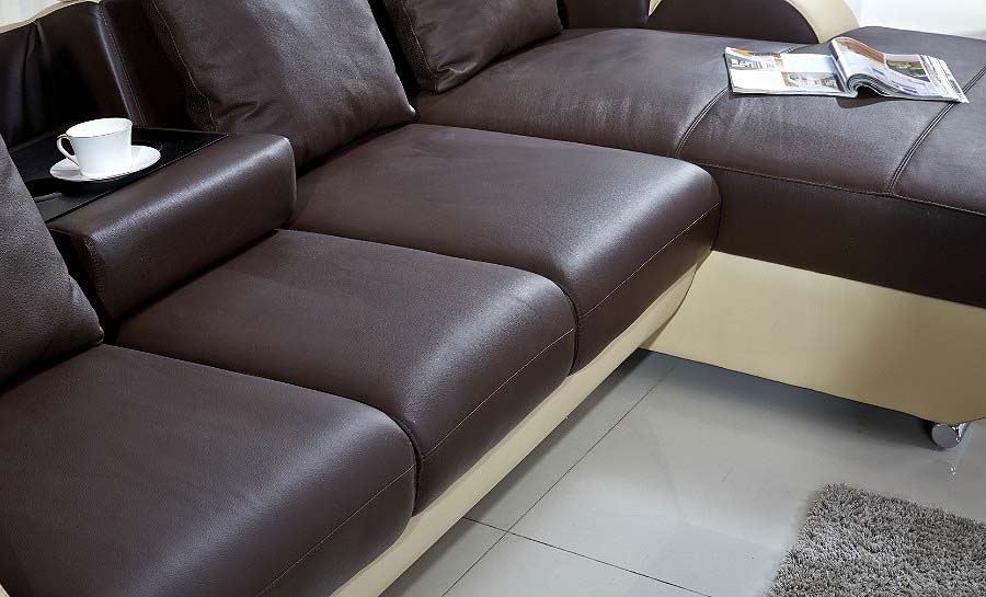 HiteK Leather Sofa Lounge Set