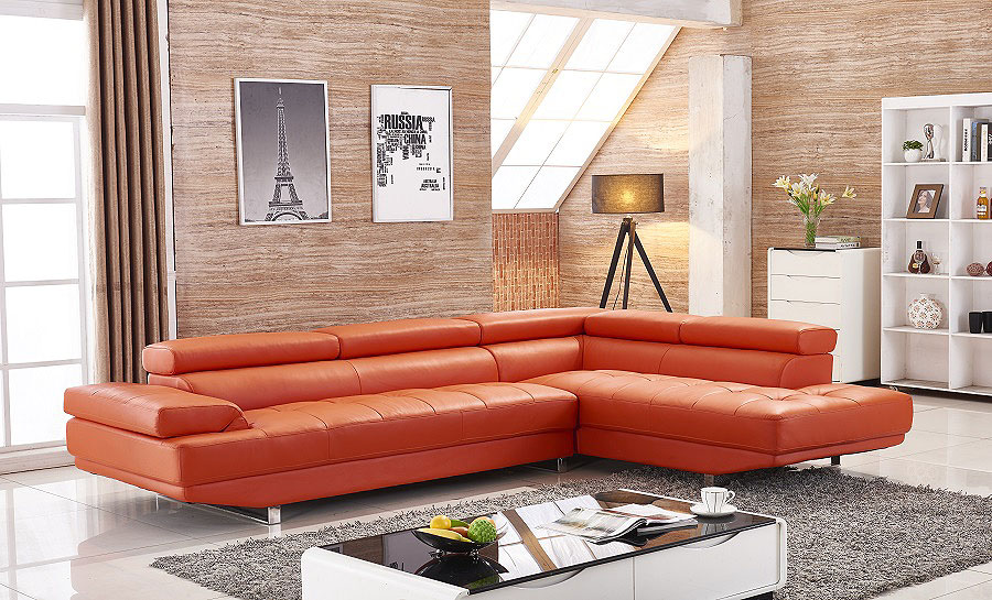 Kenny Leather Sofa Lounge Set