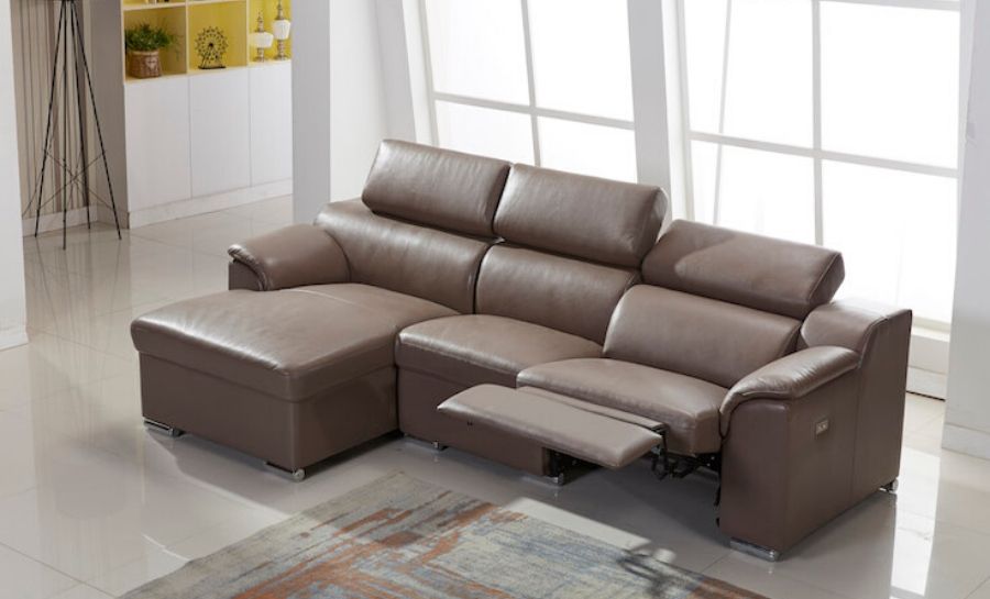 London Leather Recliner Sofa Lounge