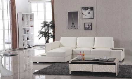 Park Ave Leather Sofa Lounge Set