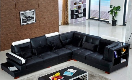 Malone Leather Sofa Lounge Set