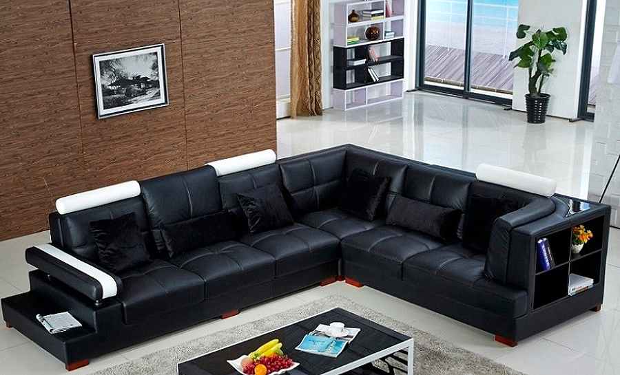 Malone Leather Sofa Lounge Set