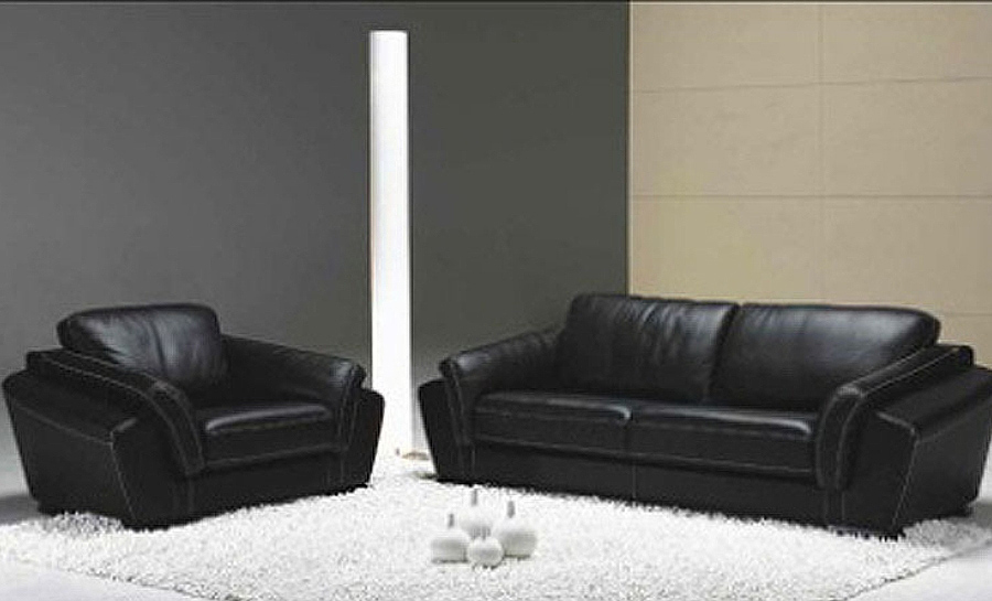 Sonia Leather Sofa Lounge Set