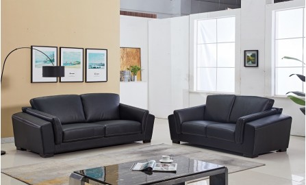 Sonia Leather Sofa Lounge Set