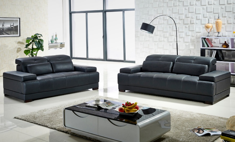 Mayo Leather Sofa Lounge Set