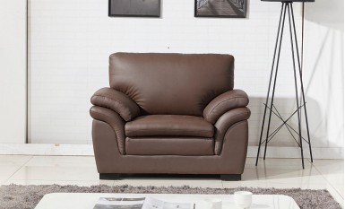 Terni 1 Seater Leather Sofa