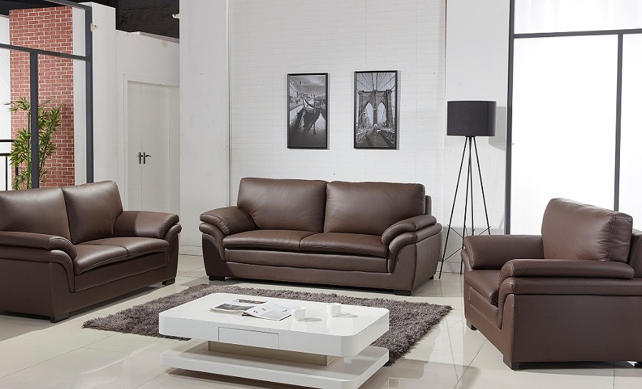 Terni Leather Sofa Lounge Set