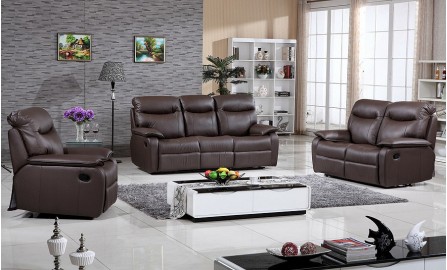 Leicester Leather Sofa Lounge Set