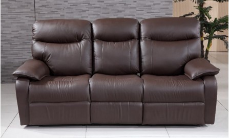 Leicester 3 Seater Leather Sofa