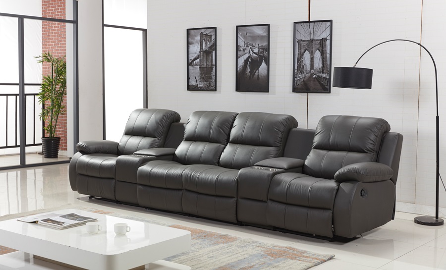 Refine Leather Recliner Lounge