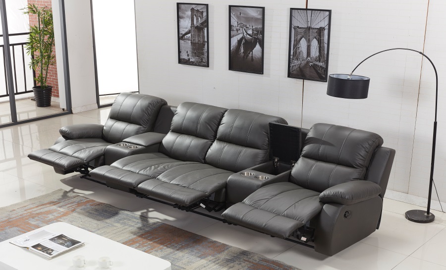Refine Leather Recliner Lounge