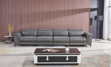 Rex (B) Leather Recliner Lounge 