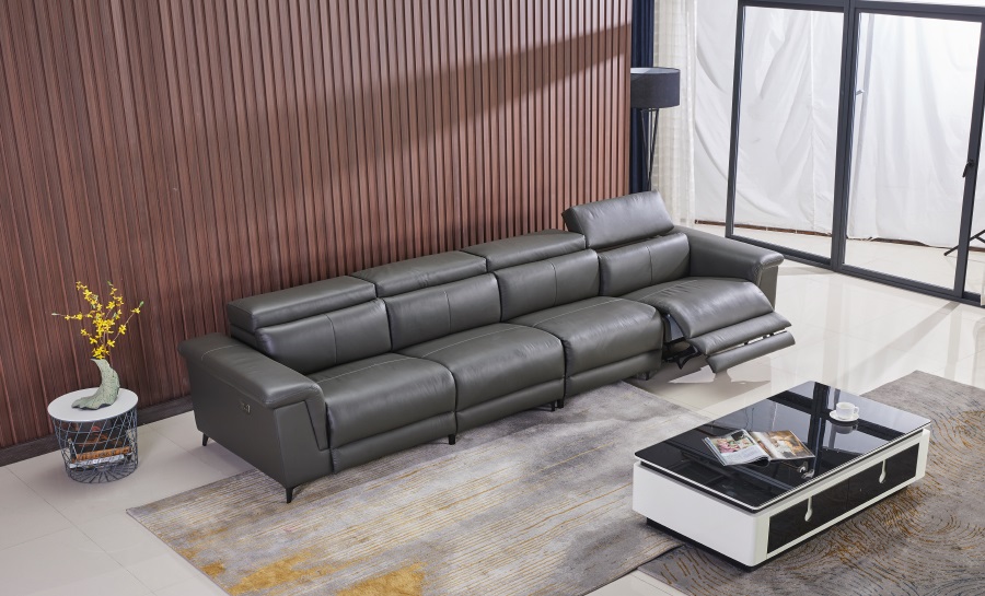 Rex (B) Leather Recliner Lounge 