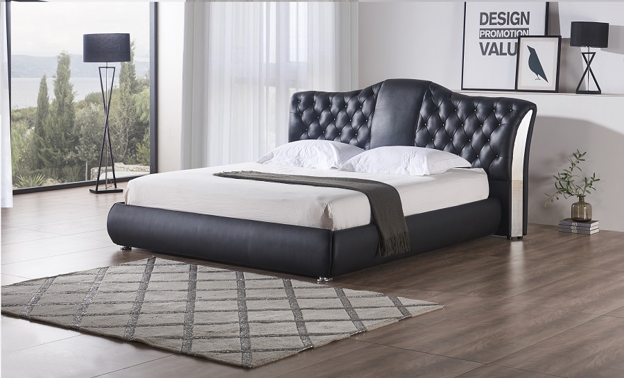 Leather Bed - Model 40