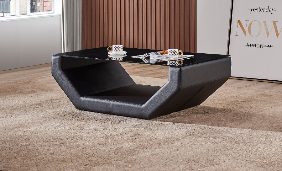 Coffee Tables Model N Customisable, Leather Coffee Tables