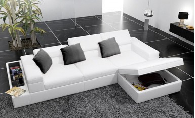Vienna - L1- Leather Sofa Lounge Set