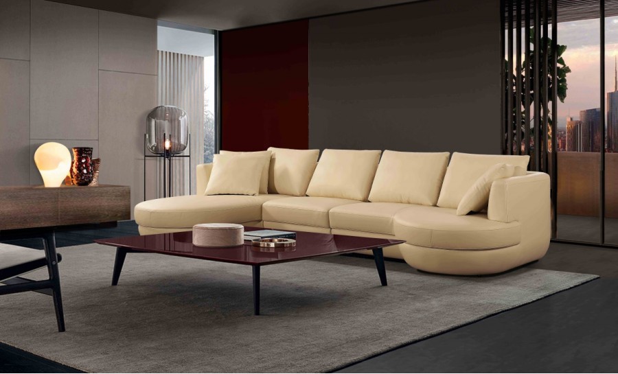 Curviture - Leather Sofa Lounge Set