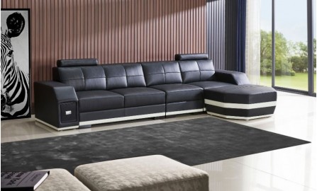 Emma - 3SC Leather Sofa Lounge Set