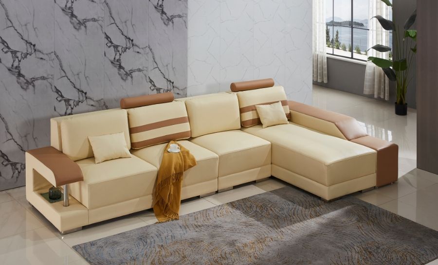 Tessie - 3sC - Leather Sofa Lounge Set