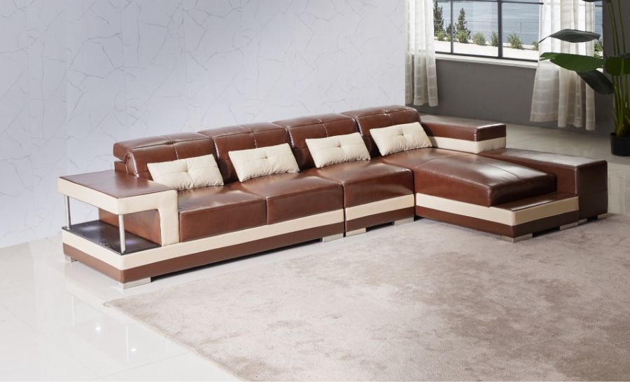 Kevlar-3sC- Leather Sofa Lounge Set