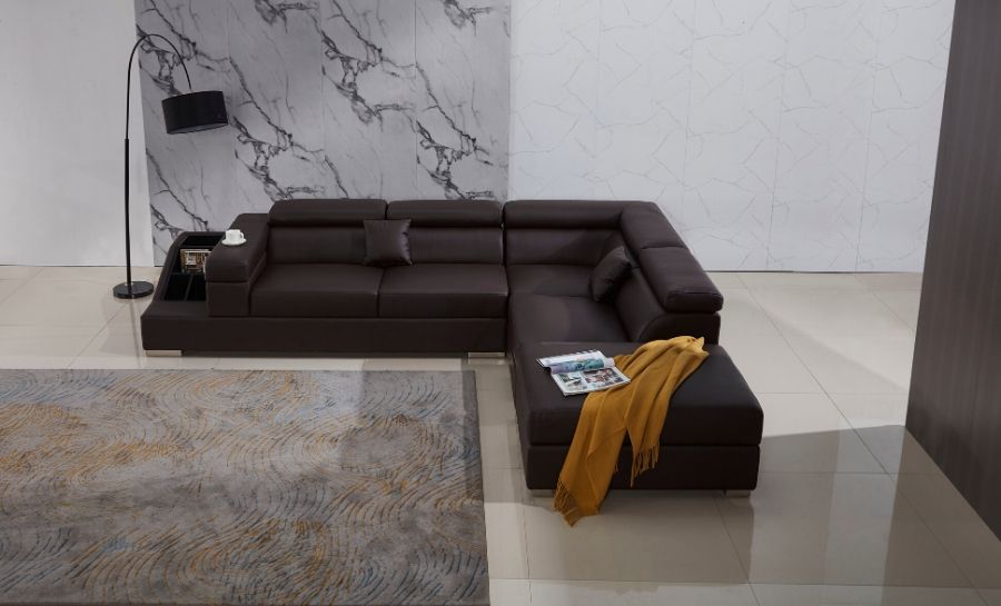 Vienna - L2 - Leather Sofa Lounge Set