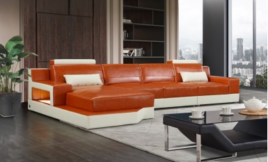 Brussel - Leather Sofa Lounge Set