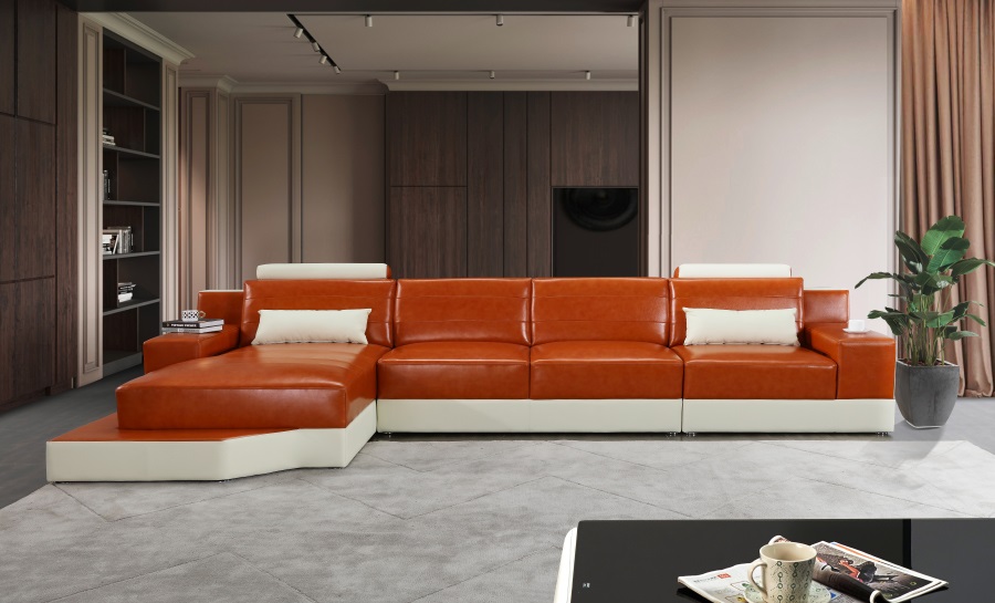 Brussel - Leather Sofa Lounge Set