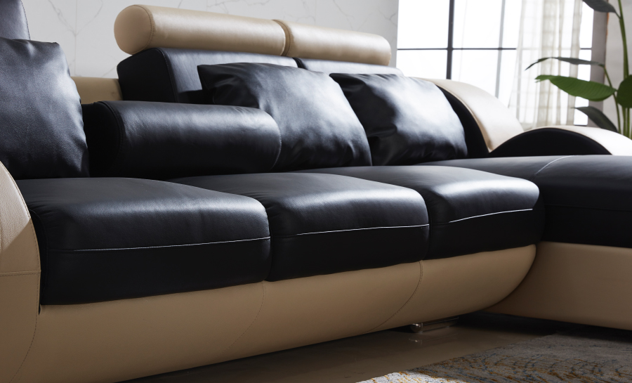 Bipollo 3SC - Leather Sofa Lounge Set