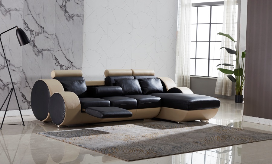 Bipollo 3SC - Leather Sofa Lounge Set