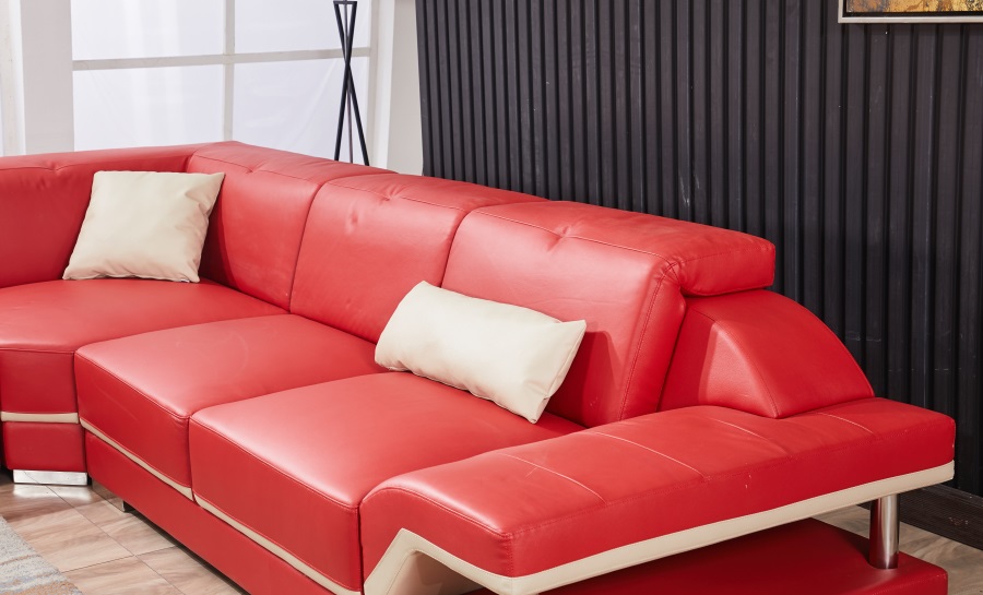 Nexus - L - Leather Sofa Lounge Set