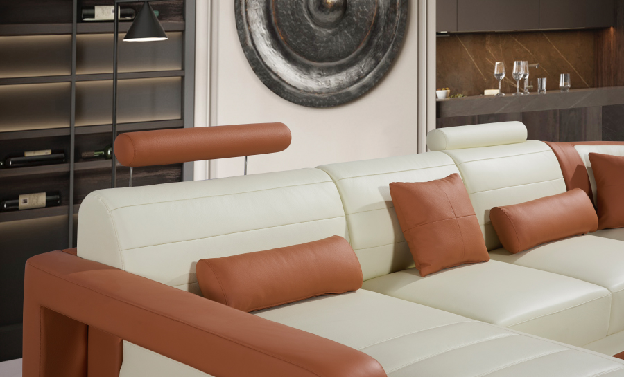 Ikari - U - Leather Sofa Lounge Set