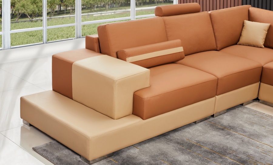 Forrey - U Leather Sofa Lounge Set