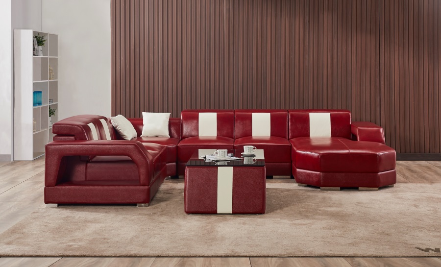 Inada Leather Sofa Lounge Set