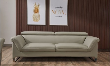 Floaty 3 Seater Leather Sofa