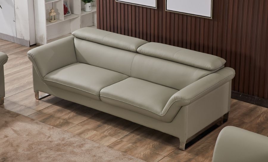 Floaty 3 Seater Leather Sofa