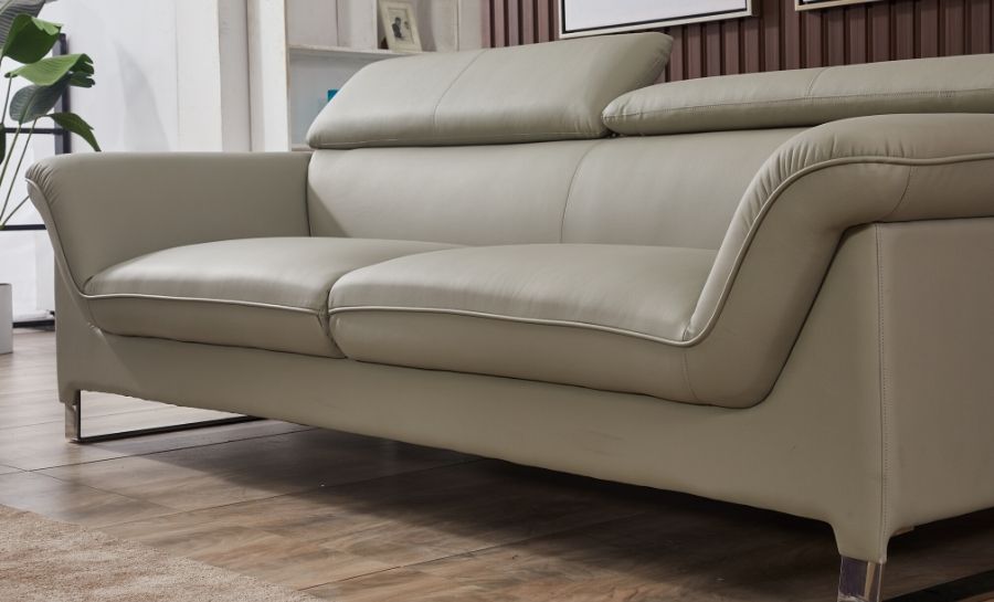 Floaty Leather Sofa Lounge Set, Furniture Sofa Set Leather