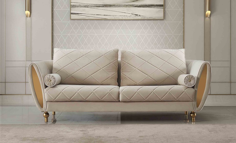 Jade 3 Seater Fabric Sofa