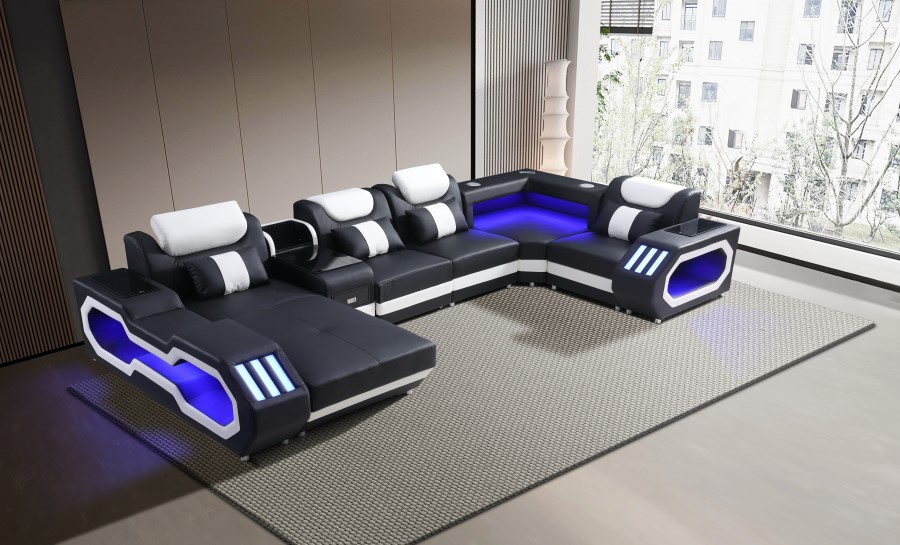 Explorer LED Recliner U Shape Lounge
