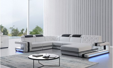 Espacio Modular Leather Lounge