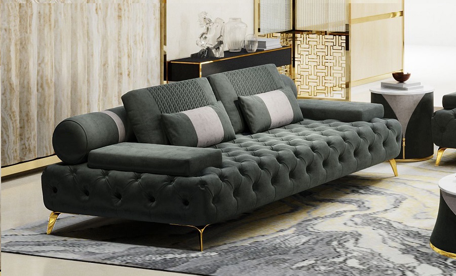 Eos Fabric Sofa Set