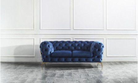 Flora 2 Seater Velvet Lounge