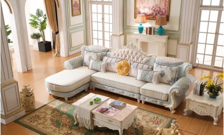 Florence Fabric Royale 3 Seater With Chaise